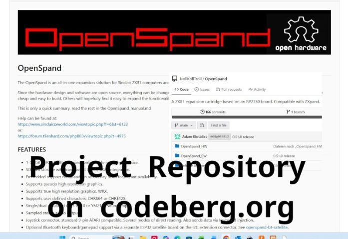 codeberg repostoryw