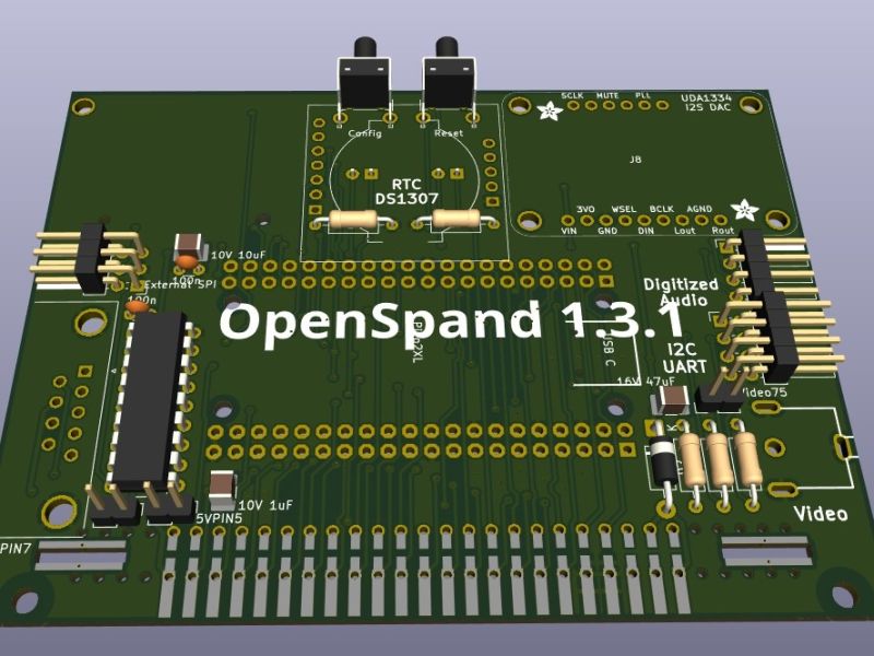 component side angle view